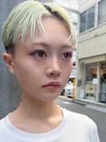 ミモザワークス ヘアアレンジ&nbsp;ミヤザキスタイル　　刈り上げハンサムショート
