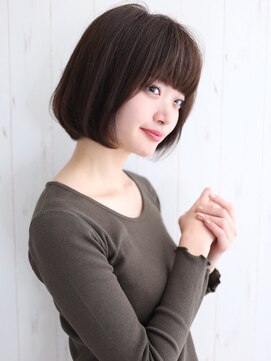 ハレ(HALE) 【HALE銀座】大人かわいい*とろみワンカールボブ