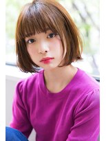 ベイルーム(BAYROOM by HONEY omotesando)&nbsp;【BAYROOM横浜】ミニマムボブ×ウォームベージュ