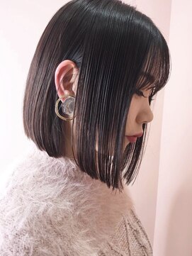 オースティン 錦糸町(AUSTIN) AUSTIN銀糸町★小顔ワンサイドショートブランジュ×ダブルバング