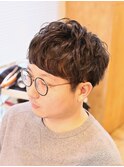 【赤羽リビーチ】メンズのマッシュショートパーマスタイル