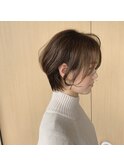 マニッシュショート×アッシュカラー