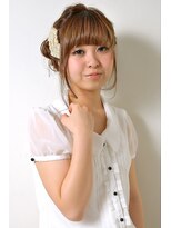 オーブ ヘアー アムール 学芸大学店(AUBE HAIR amour)&nbsp;☆☆マルーンアップスタイル☆☆