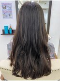暗髪ロング×モテツヤ☆ナチュウェーブ×暗髪シアーアッシュ