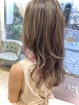 ネオリーブソラ 相模大野店(Neolive sola) インナーカラー　ピンクパープル　30