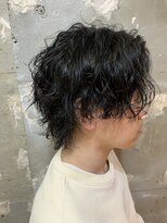 アカ(ACA)&nbsp;波巻きツイストスパイラルパーマメンズ 大通札幌センターパート