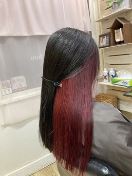 ヘアズシュシュ(hair’s chouchou) インナーカラー