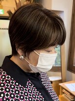 シークエンス 外苑前(SEAQUENCE)&nbsp;30代40代50代～上品な白髪ぼかし/ショート/ショートボブ