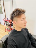 メンズツイストスパイラルショート