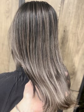 ヴィフ 大船(VIF) グレージュカラー/ボブウルフ/ココアベージュ/ダブルカラー/大船