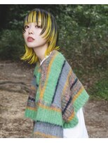 ロジェ(loje) 【loje】黒髪×ラジアントイエロー×デザインウルフ★