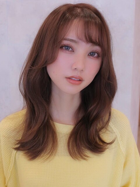 《Agu hair》リラクシーゆる巻ミディ