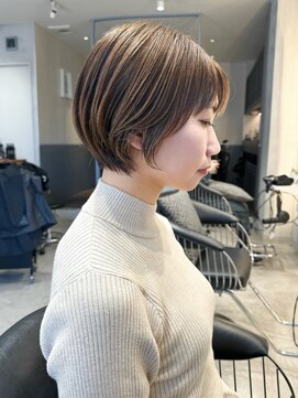 ロンドジェネルーズ 柏(Lond generous) 【小林翼】ショート/ボブ/顔まわり/前髪/縮毛矯正/白髪ぼかし/柏