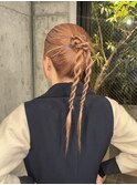 【徳岡紀香】ヘアセット/ヘアアレンジ/卒業式ヘアセット