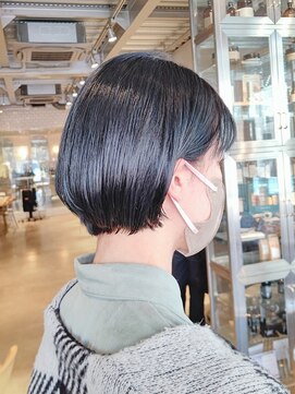 オーガニック リブ 川越(organic+live) くびレイヤーグレージュエモージュ大人ショート小顔似合わせ