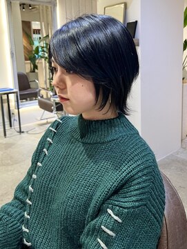 グラッド(GLAD.) ショートウルフカットボブウルフカット顔まわりレイヤーカット