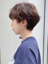 カフ(CAF)&nbsp;CAF 照下　似合わせカット　イメチェン　大阪ショートパーマ