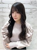 【小顔顔まわりカット】ダークブラウン