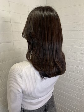 ヘアースペースブルーム プリュス 石橋店(HAIR SPACE BLOOM plus) 赤みの無いグレージュカラー/髪質改善カラー/透明感カラー/艶髪
