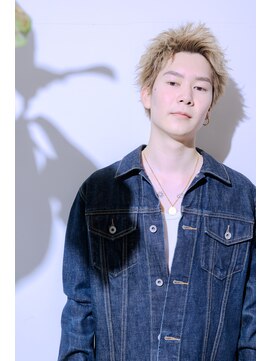 アルジャーノン グリーン(ALGERNON GREEN) スパイキーショートメンズカット10代20代