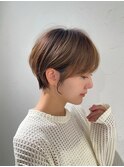 前髪ありなし面長丸顔/20代/30代/40代/ショート/ボブ【倉田】