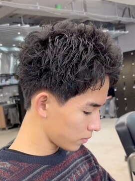 エルマーク 枚方(L-MARK) スパイキーショートザクザクショートアップバングツーブロック