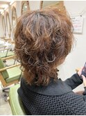 【Champ小阪】高畑充希さん風!マッシュウルフパーマスタイル