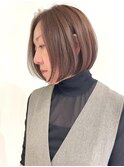 大人可愛い30代40代50代ボブ/ショートカット/レイヤーカット天神