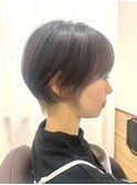 上品で洗練されたショートボブ×インナーシルバー☆