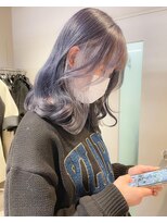 エイト 横浜店(EIGHT)&nbsp;ブルーラベンダー×ホワイトシルバー