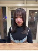 顔周りレイヤーカット