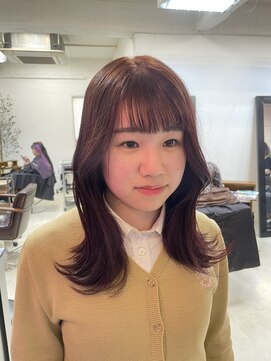 キャンディーエッグ(Candy egg) 韓国風　ピンクブラウン