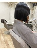 【ぱつっとボブ】札幌駅/大通り/