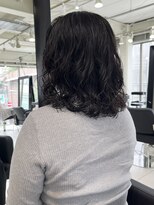 アクアオモテサンドウ(ACQUA omotesando) △癖毛風ボブパーマミディアムパーマロブパーマゆるふわパーマ