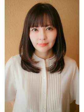 アマンヘアーサウス 吉祥寺南口店(Aman hair-s) レイヤーカットストレートワンカール【Aman hair 吉祥寺s店】