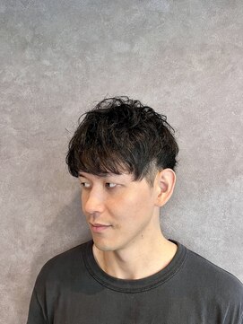 ベルーフ(BERUF) 落ち着いた雰囲気の出るニュアンスパーマ風マッシュ！！