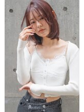 ルチア ヘア フィル 天王寺店(Lucia hair fill) イルミナカラー/ピンクラベンダー/艶感