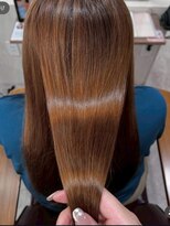 ベリテ 津田沼駅前店(verite)&nbsp;着物ヘア/ダークアッシュ/ミディアムレイヤーカット津田沼駅前