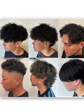ヘアーアトリエルキナ(hair atelier LUCINA) メンズパーマメンズカットメンズ