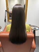 シアー 大阪梅田(SHEER.)&nbsp;髪質改善カラー×オリーブベージュ【銀座,銀座一丁目美容室】