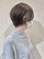 ルーリールー(Rulyru)&nbsp;【京都・烏丸】ふんわりショート/丸み/レザーカット【Rulyru】