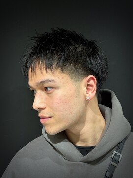 ヒロギンザ 大阪本店(HIRO GINZA) ザクザクショート×テーパーフェード