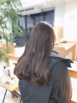 アン アオヤマ(Ann AOYAMA)&nbsp;ブリーチなしダブルカラー/透明感ベージュ