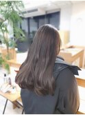 ブリーチなしダブルカラー/透明感ベージュ