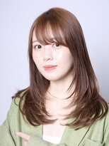 レム 武蔵小杉店(REM)&nbsp;セミロング×レイヤー×ミルクティー♪