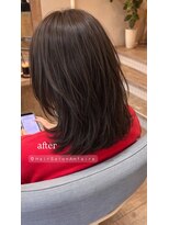 ヘアサロン アンフェール(Hair Salon Amfaire)&nbsp;【Shimizu】layerセミロング