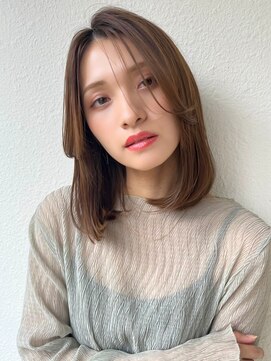 COVER HAIR ACADEMY 北浦和【カバーヘア アカデミー】北浦和西口店【4/6 OPEN(予定)】 内巻きボブ×ココアベージュ/ワンカール髪質改善小顔魅せヘアp