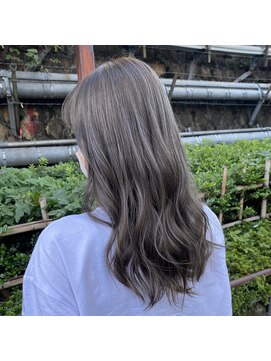 ナナシ(nanac) 【木村限定】オリーブアッシュ＋段カット