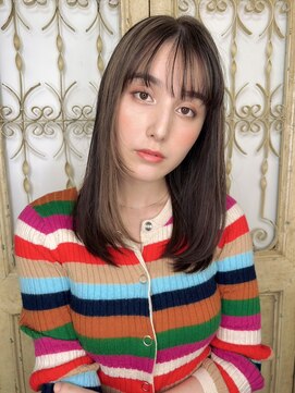 カバーヘア ブリス 大宮西口(COVER HAIR bliss) インナーカラー/イヤリング小顔レイヤー春カラーイメチェンp大宮