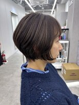 アッシュ 洋光台店(Ash) 丸みシルエットの大人上品ショートボブ